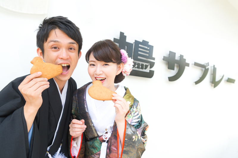 晴れ姿で鎌倉をお散歩♪