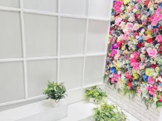 花壁が新しくなりました。