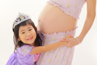 ごきょうだい様も一緒にマタニティフォト