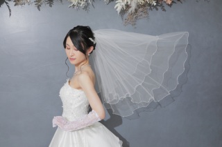 ベールのご用意もございます。