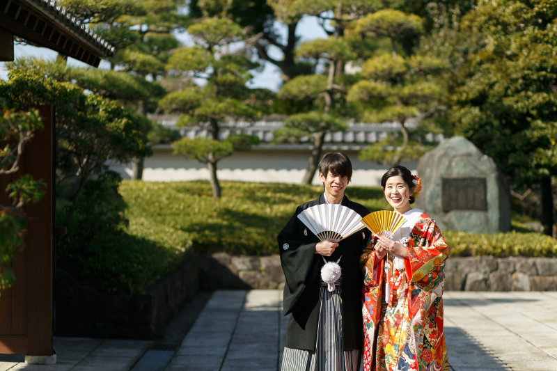 1月の花畑記念庭園です 公開日 22年1月21日 華雅苑 草加店 埼玉県でフォトウェディング探すならphotorait