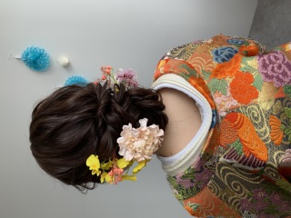 本日のスタジオ撮影✨ヘアスタイルのご紹介❗️