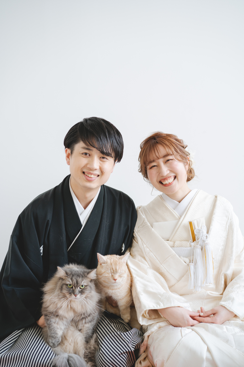 愛犬・愛猫との撮影も大歓迎です☆