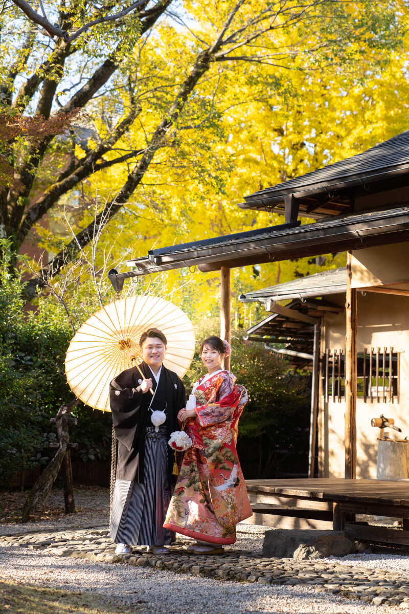 秋の紅葉におすすめ!完全貸切の「茶室と庭」