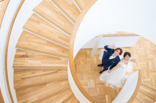 京セラ美術館でのフォトウエディング