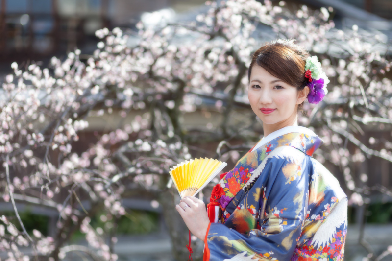 祇園で梅と撮ろう！