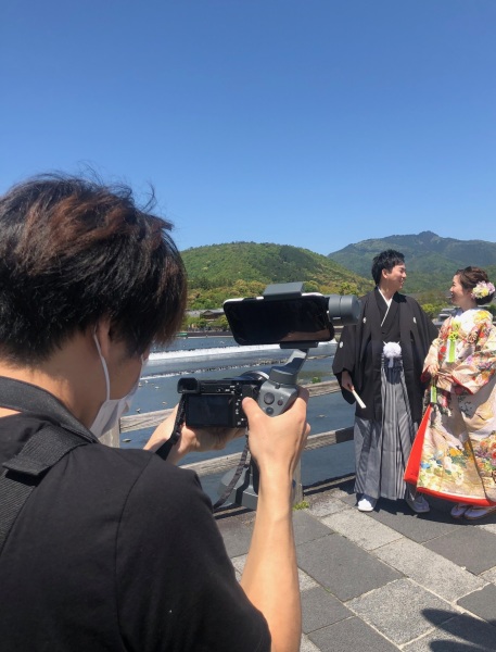 本日の撮影♪(嵐山)
