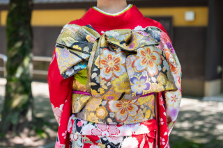 華やかな振袖の帯結び★