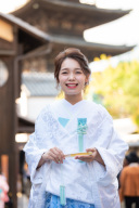 変わり白無垢のおしゃれコーデ