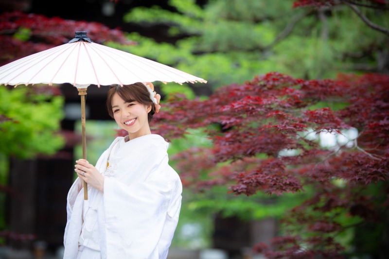 【古都photo 京都祇園店】白無垢のお写真をご紹介