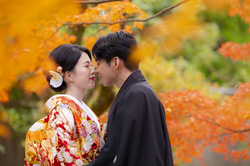 秋の紅葉におすすめ!完全貸切の「茶室と庭」