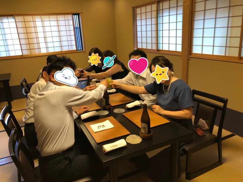 撮影後の会食もたまわれます☆☆☆