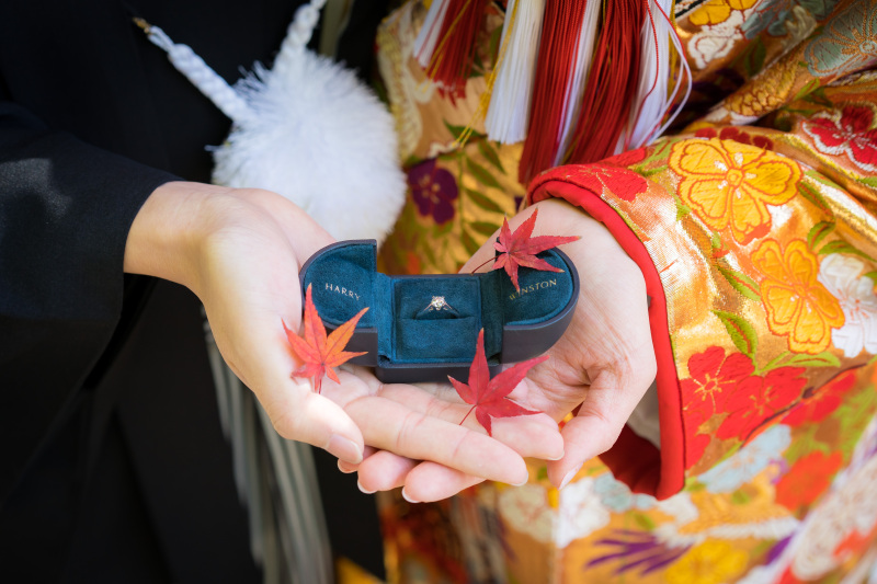 持込みグッズでお二人らしく&hearts;