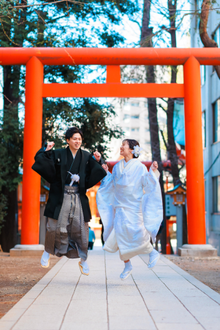 ご家族との神社ロケーション撮影のご紹介/FAMILIAR Wedding