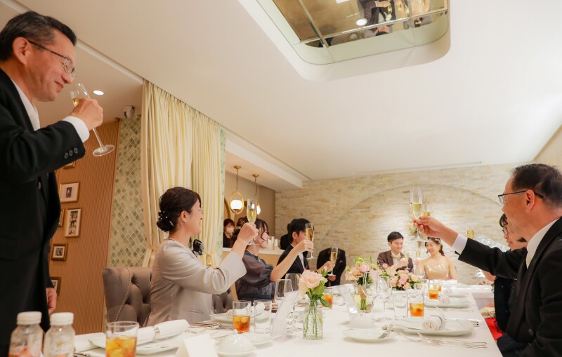 ファミリーフォト&顔合せ会食のご紹介♪