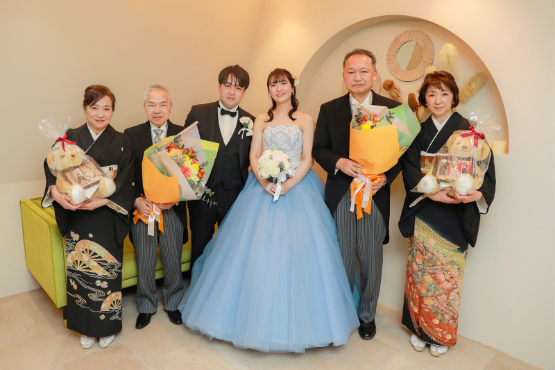 ファミリーフォト&顔合せ会食のご紹介♪