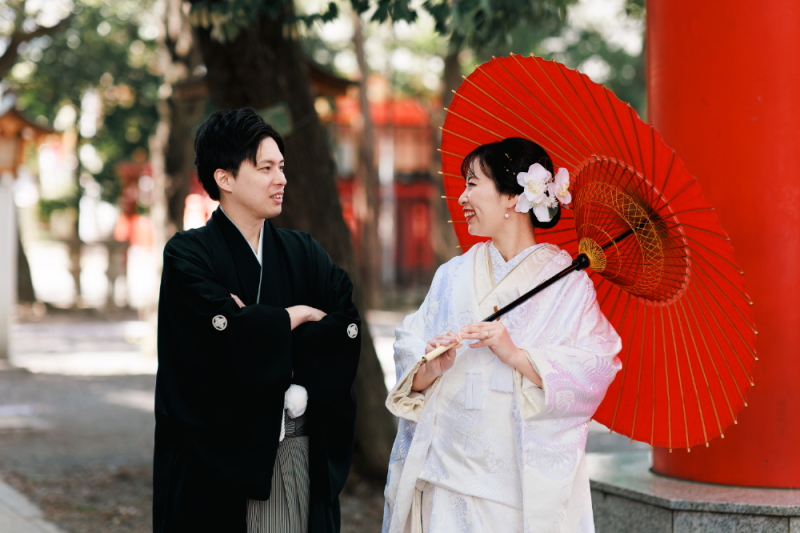 神社ロケーション撮影のご紹介／FAMILIAR Wedding