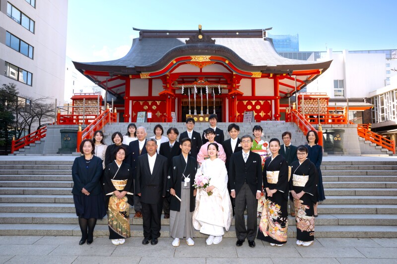 ご家族との神社ロケーション撮影のご紹介/FAMILIAR Wedding