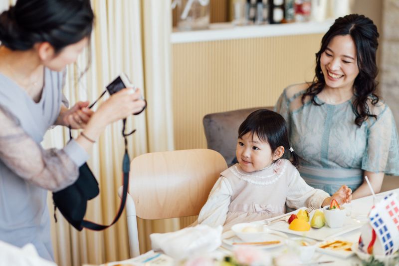 ファミリーフォト&顔合せ会食のご紹介♪