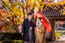 スウィートウエディングがコーディネート・紅葉×三井寺の魅力
