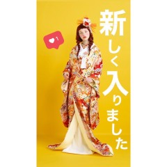 可愛すぎる新しい色打掛が入りました♡♡