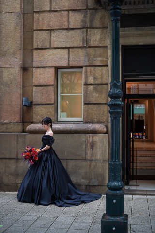 NEW黒ドレスとブーケ入荷しました♡♡ブラックドレス旧居留地編♡♡