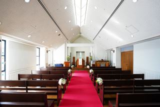 夏も快適！！空調の効いた屋内チャペルフォトプラン登場☆涼やかな誓い☆