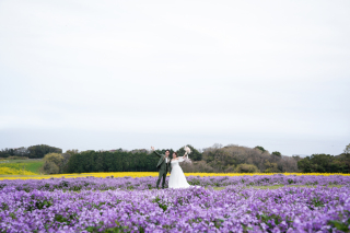 お花畑と一緒に♡