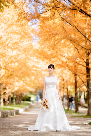 ☆ドレス紹介〜シンプルサテンドレス〜☆