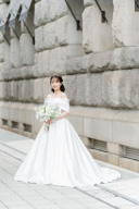 ☆ドレス紹介〜パフ&オフショルサテンドレス〜☆