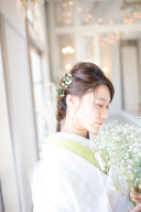 掛下を白から色に変えて…＊かわいい和装コーディネート＊