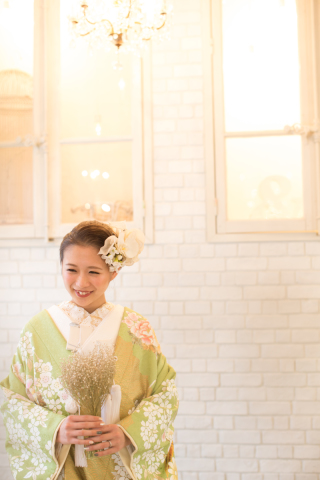 ハウススタジオならではのオシャレで楽しいウエディングフォト