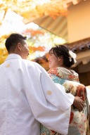 和装紅葉ロケーション撮影 in 油山寺