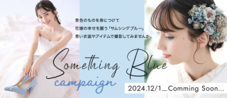 年内に撮影をご検討の方！サムシングブルーキャンペーンが12月1日より始まります！