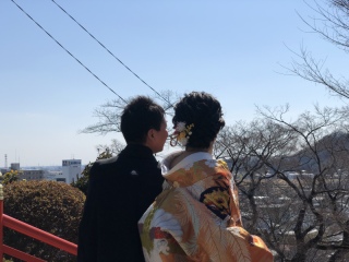 快晴♪足利織姫神社フォトウエディング！