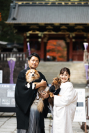 大切なペットとロケーションフォト♡