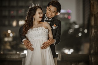 マタニティフォト × ウェデイング