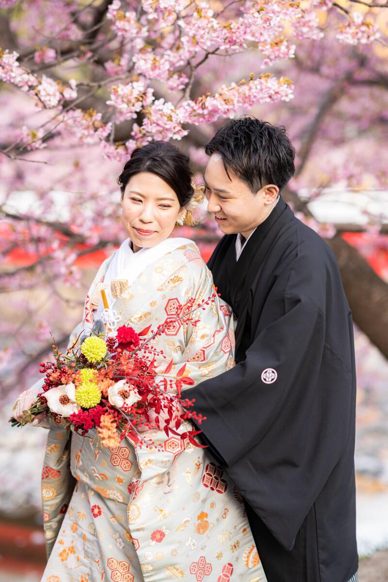 【当店人気殺到につき増枠決定!!!】河津桜と叶える伝統のフォトウェディング☆