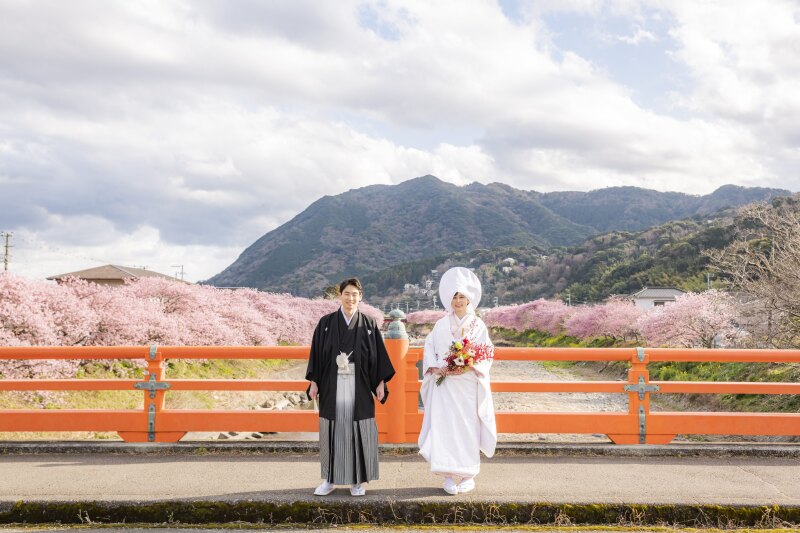 【当店人気殺到につき増枠決定!!!】河津桜と叶える伝統のフォトウェディング☆