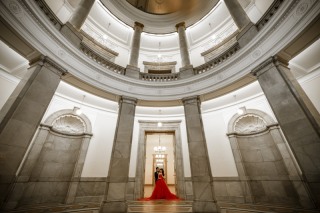 重要文化財、 表慶館での壮麗なウェディングフォトを