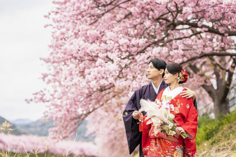 【当店人気殺到につき増枠決定!!!】河津桜と叶える伝統のフォトウェディング☆