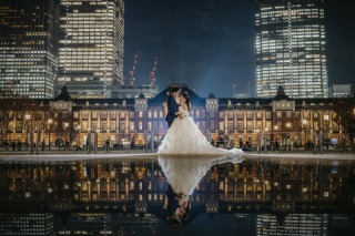 やっぱり王道!東京駅フォトウェディング