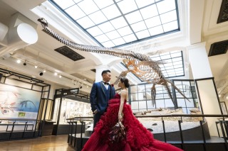 国立科学博物館で叶える壮大なウェディングフォト!