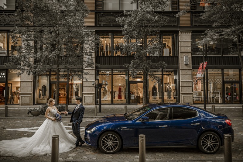 車やバイクと一緒に撮影するWedding Photoとは?