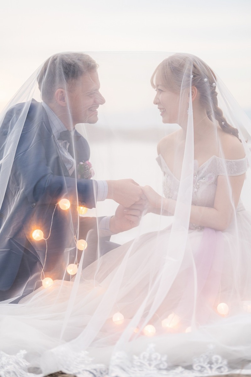 【城ヶ島でおふたりらしい撮影を★花火も使ってロマンティックに!】