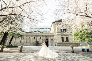 桜とウェディングフォト☆