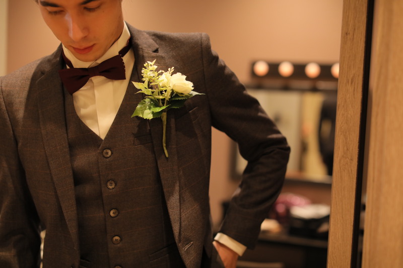 ＊プランに含まれる 新郎アイテム＊