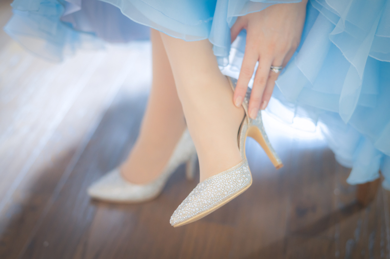 手元・足元・後ろ姿ショットもわすれずに