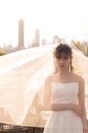 夕焼けのベールに包まれて