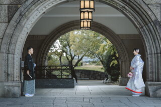 ミライザ大阪城のエントランス